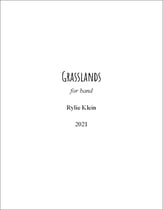 Grasslands Concert Band sheet music cover